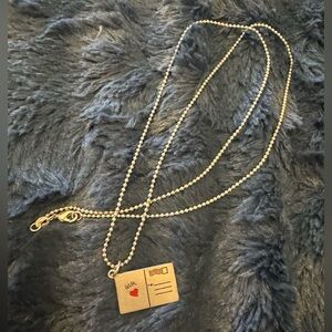 Marc Jacobs Postcard Necklace
